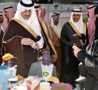 الأمير سعود بن نايف يفتتح معرض الأسر المنتجة (صنعتي)2015م