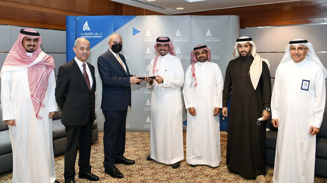 غرفة الشرقية تستقبل وفدًا تجاريًا أردنيًا يترأسه وزير الصناعة والتجارة والتموين الأردني