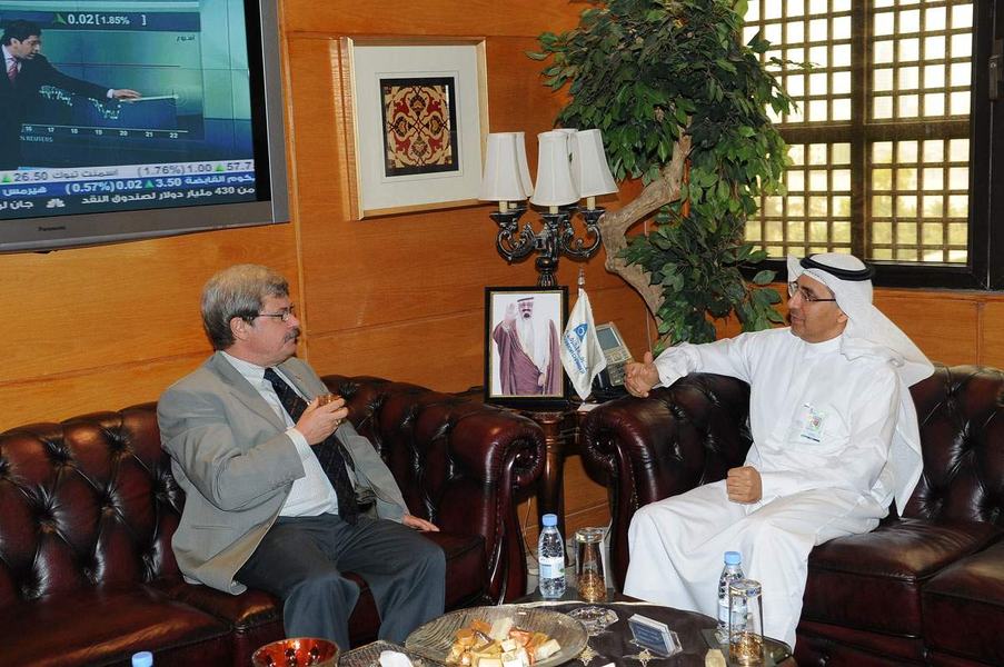 الوابل يستقبل الملحق التجاري بالسفارة البلجيكية