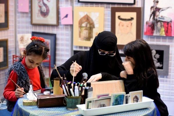 جناح التاجر الصغير يحظى بإقبال كبير من الزوار في صنعتي 2016