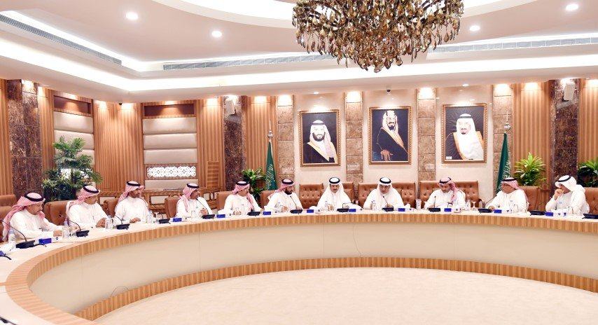 أمين الشرقية يستقبل مجلس الأعمال الخفجي بغرفة الشرقية