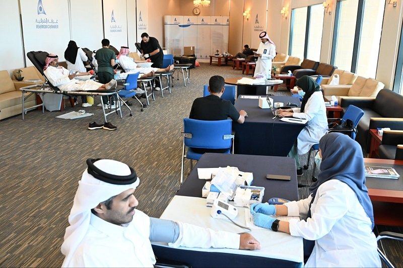 غرفة الشرقية تُنظم حملة "اقتداء وعطاء" بفرعها بالجبيل