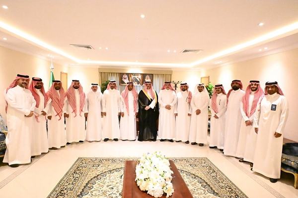 محافظ الجبيل يستقبل رئيس وأعضاء مجلس أعمال الجبيل بغرفة الشرقية