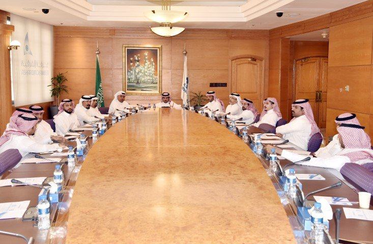 اللجنة اللوجستية بغرفة الشرقية تستعرض خطتها للفترة القادمة