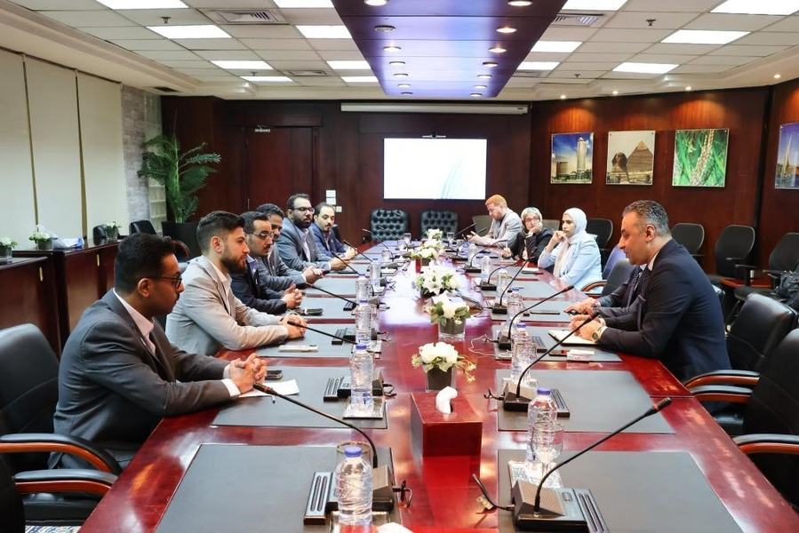 وفد مجلس شباب الاعمال بغرفة الشرقية يزور ممكنات اقتصادية مصرية