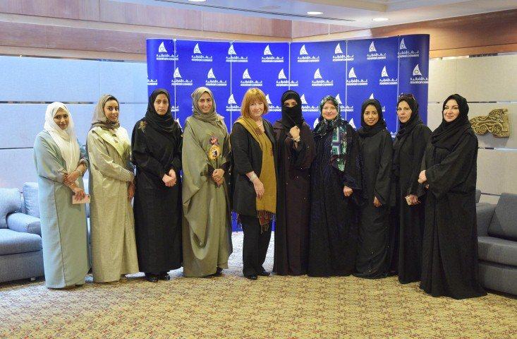 سيدات الاعمال بغرفة الشرقية يبحثن دعم القطاع النسوي مع البارونة اليزابيث