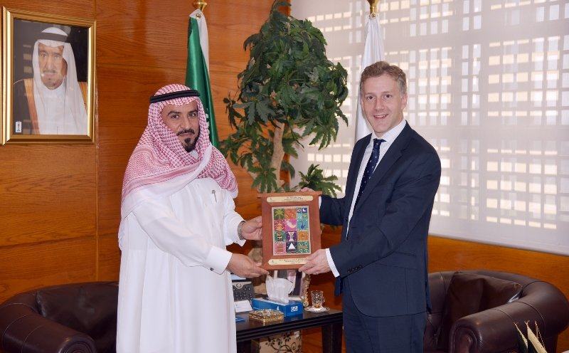 رئيس غرفة الشرقية يستقبل وفدًا من وزارة التجارة الدولية بالمملكة المتحدة البريطانية