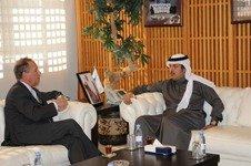 الراشد يبحث العلاقات مع السفير الفرنسي