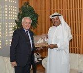 العطيشان يلتقي السفير الايطالي ويبحث تعزيز العلاقات